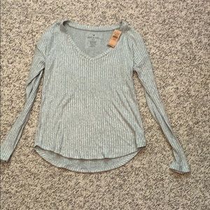 American Eagle soft and sexy long sleeve ribbed